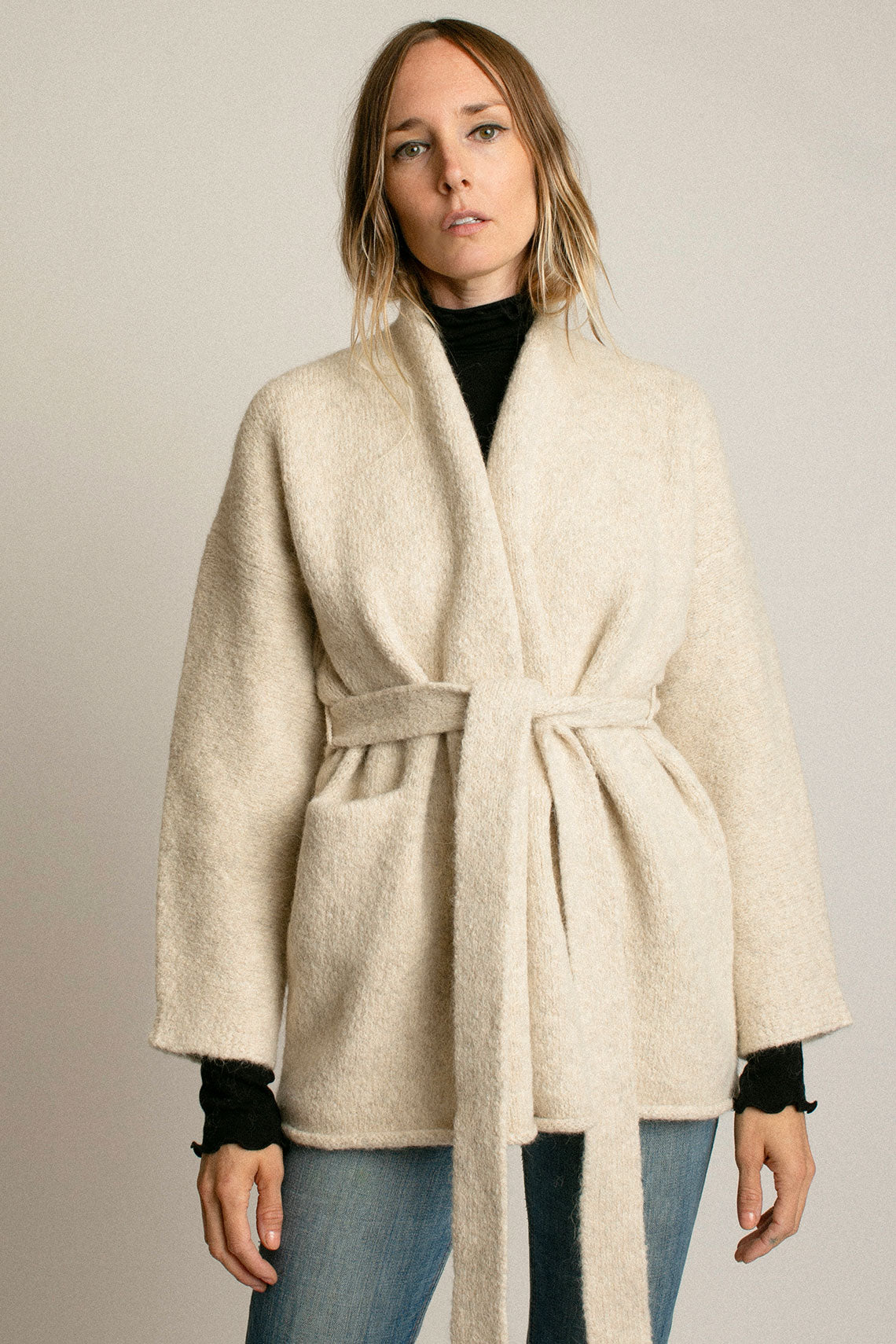 Lauren Manoogian - Ecru Coto Cardigan – BONA DRAG