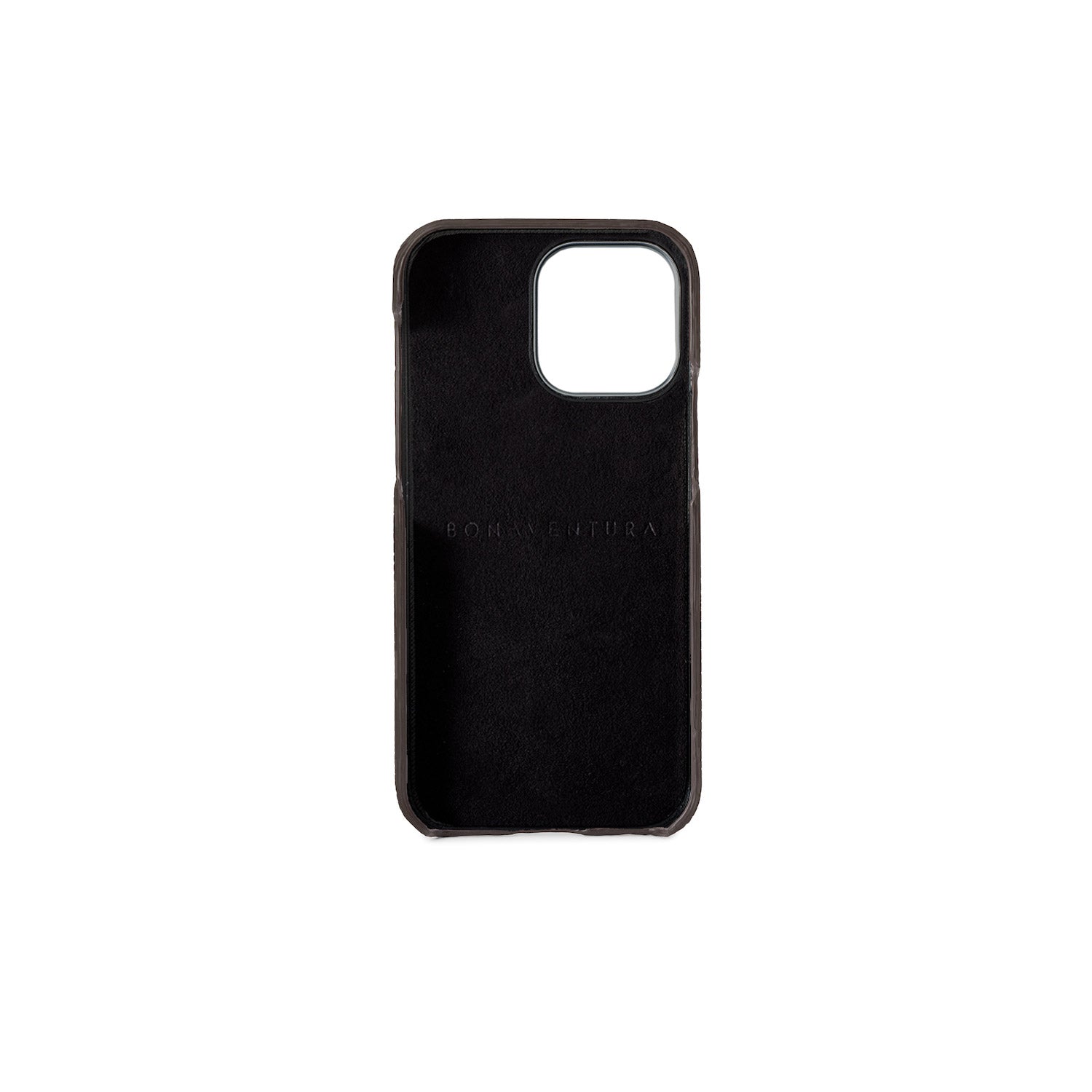iPhone 15 Pro Max Back Cover Case Shrink Leather