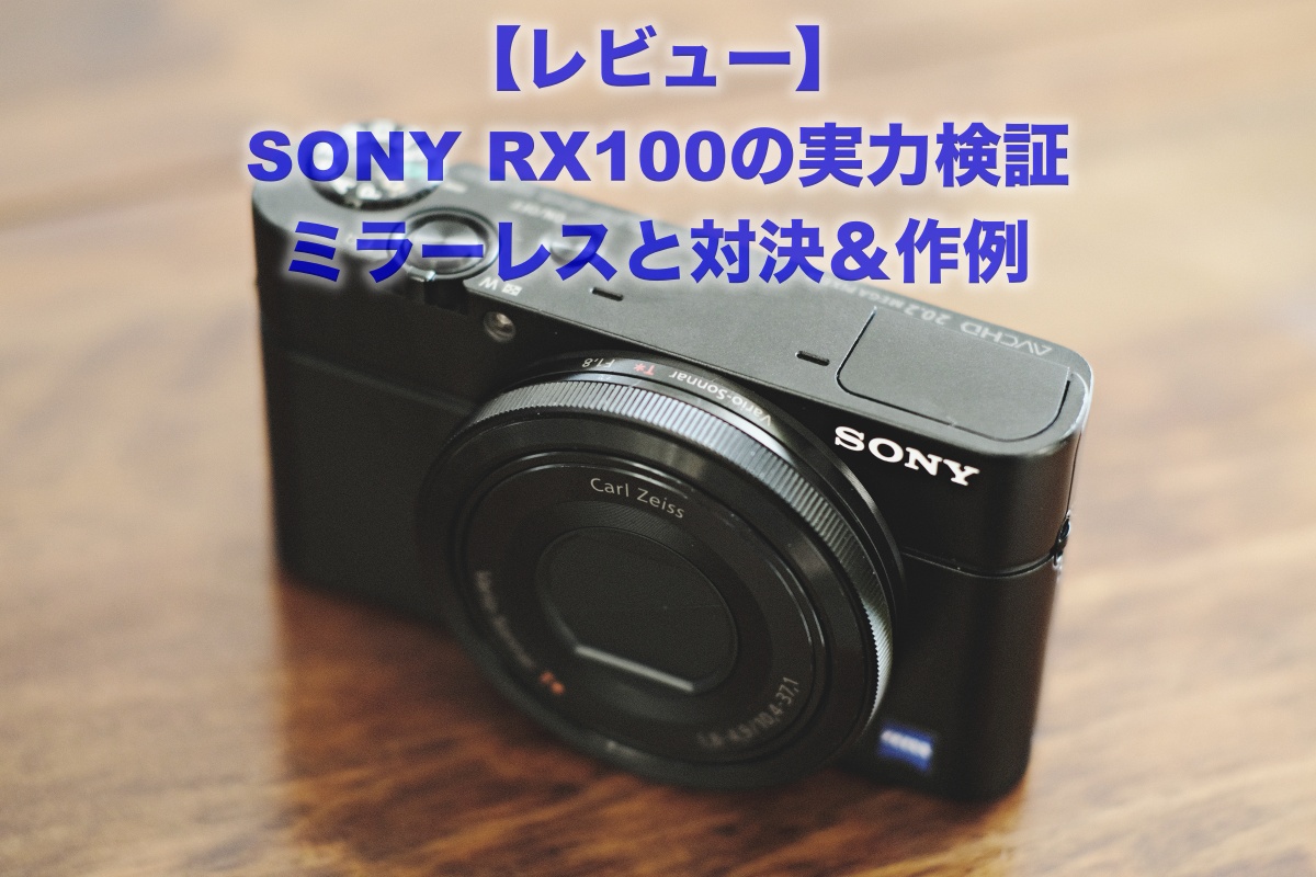 レビュー SONY RX100の実力検証 ミラーレスと比較作例1 | USEFUL FOR LIFE