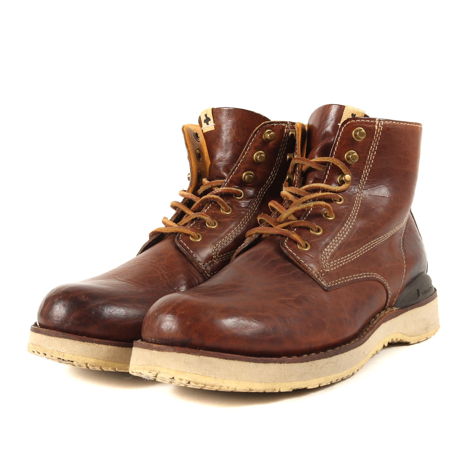 VIRGIL BOOTS-FOLK / ヴァージル バイソンレザー ブーツ - ブランド