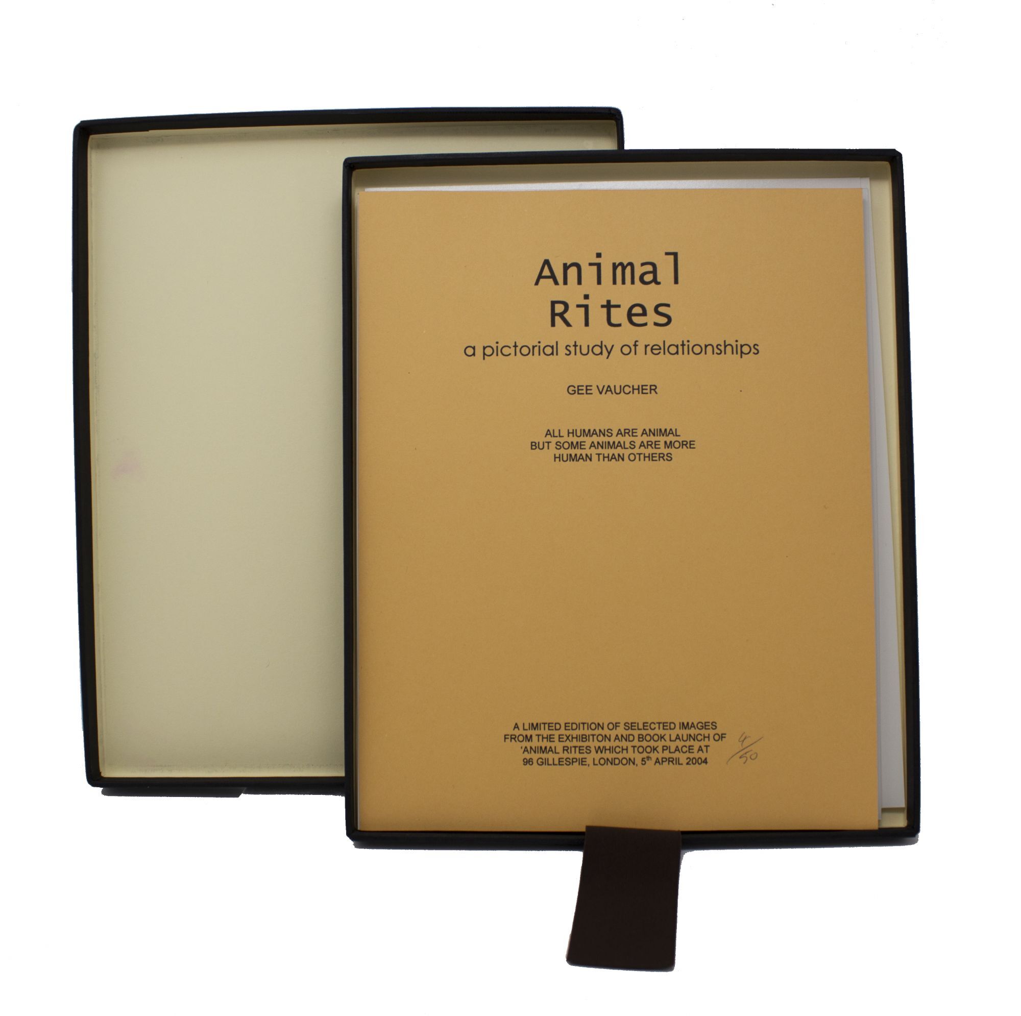 Animal Rites: A pictorial study of relationships Limited Edition