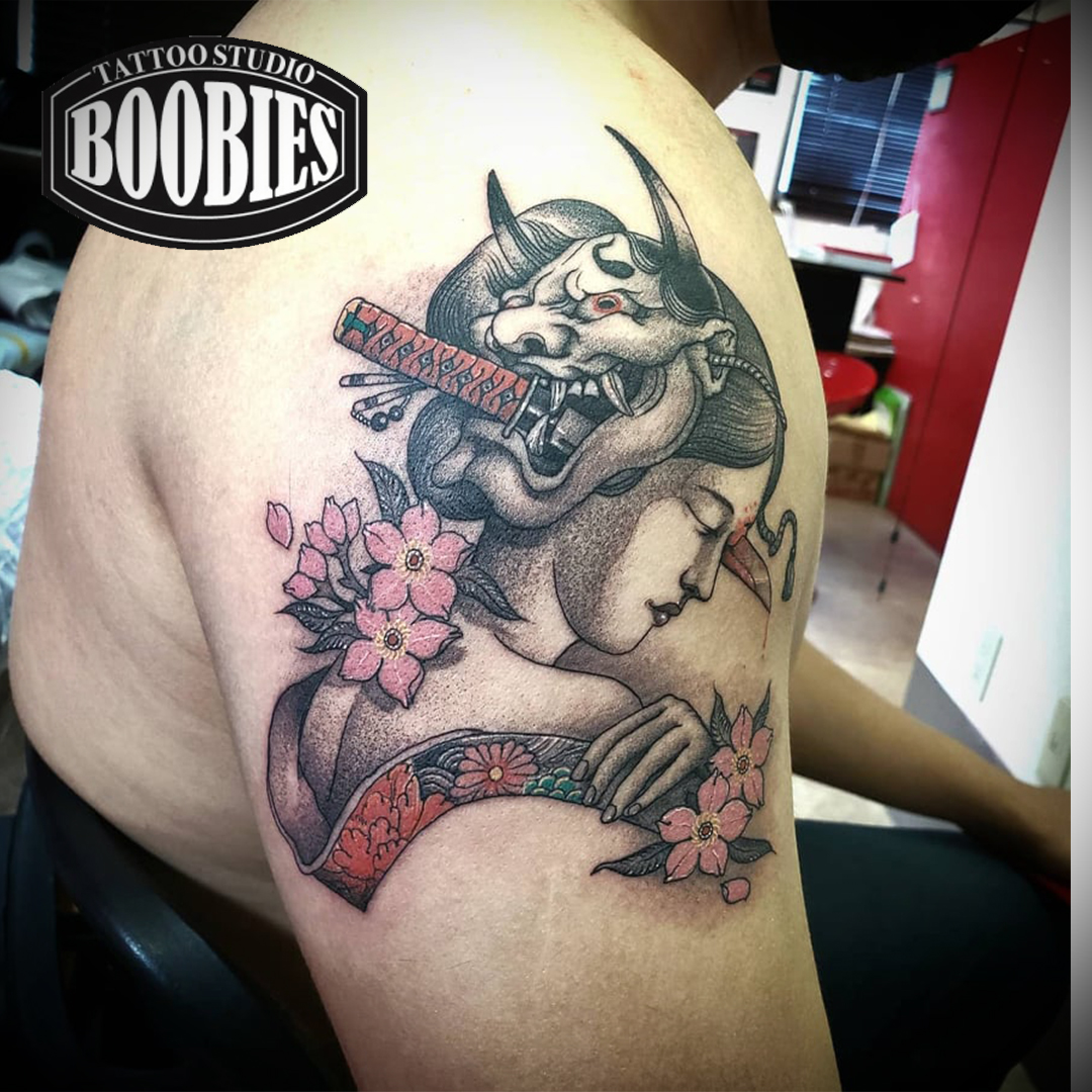 Oiran Neo Japanese Tattoo | 名古屋大須のタトゥースタジオ【 BOOBIES