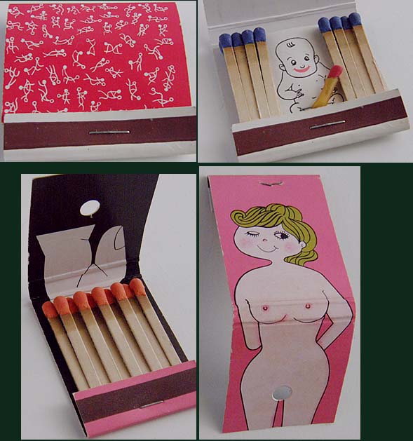 60,70,80年代・レトロなマッチ箱