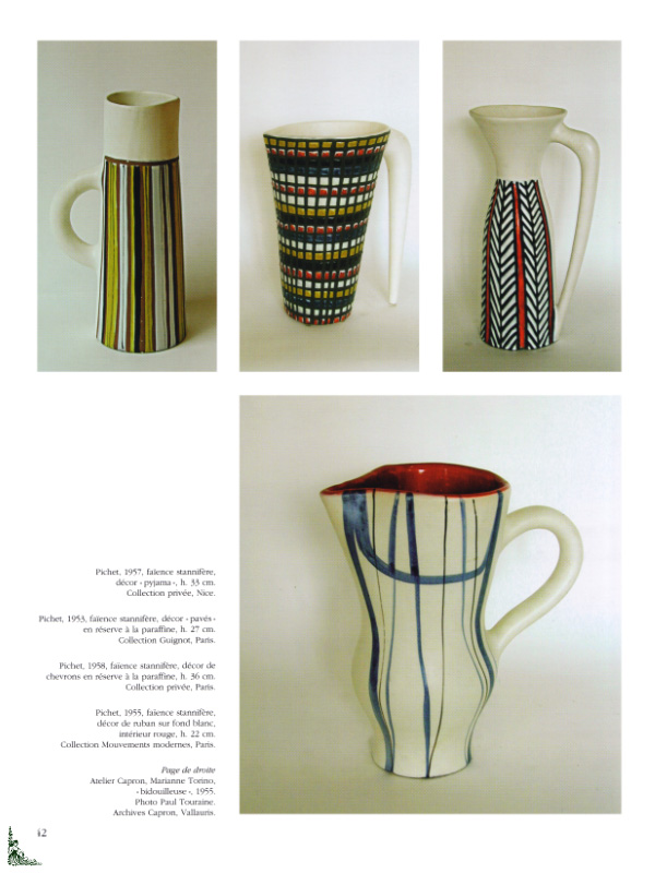 希少本 ROGER CAPRON : Ceramiste プルーヴェ ペリアン 希少本 ROGER