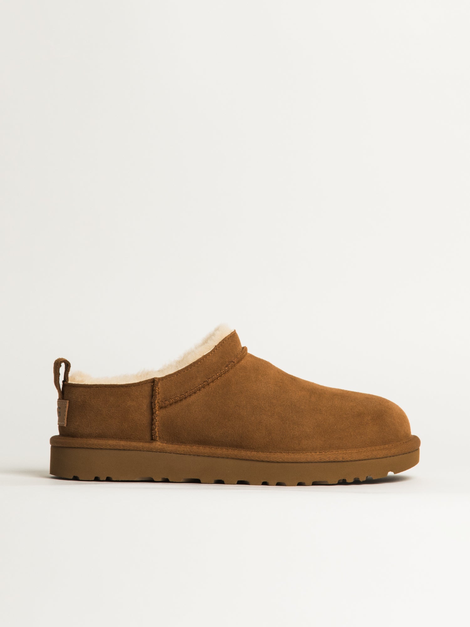 WOMENS UGG CLASSIC MICRO SLIPPER - CHESTNUT