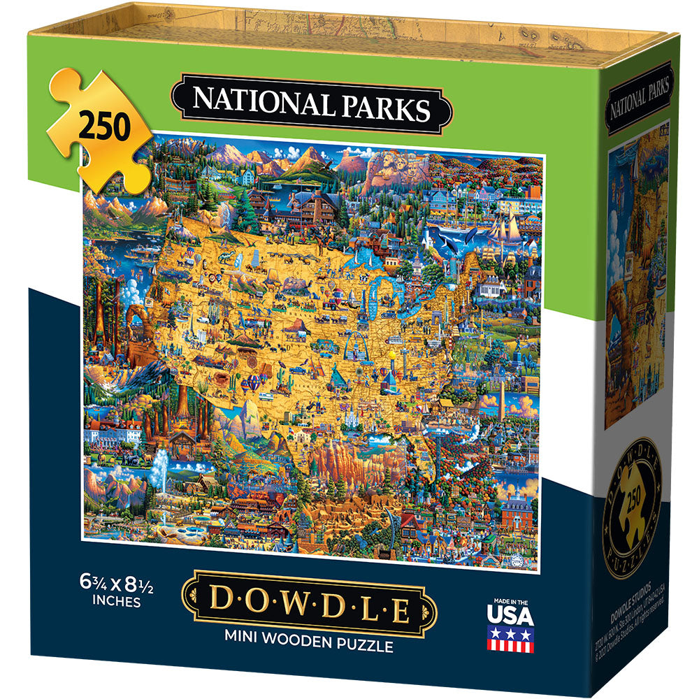 National Parks - Dowdle Mini Jigsaw Puzzle - 250 Piece