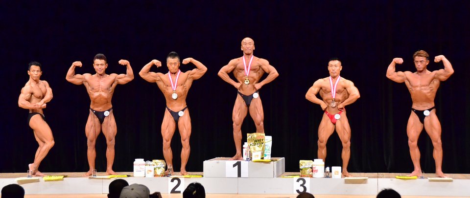 2014年JBBF男子 日本マスターズ 50歳以上級大会結果