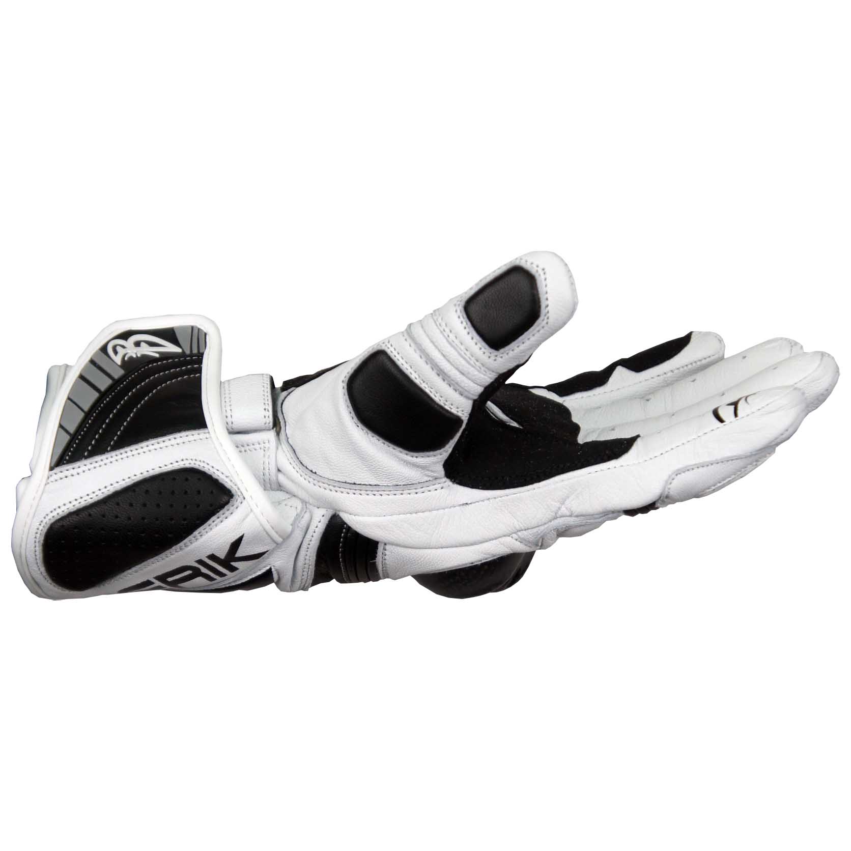 G-175102-BK WHITE BERIK RACINGGLOVE