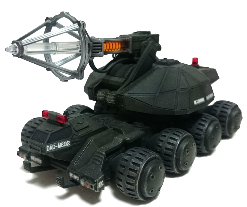 コトブキヤ 92式メーサービーム戦車完成（塗装改修済み）