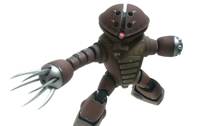 HGUC アッガイ完成（塗装改修済み）