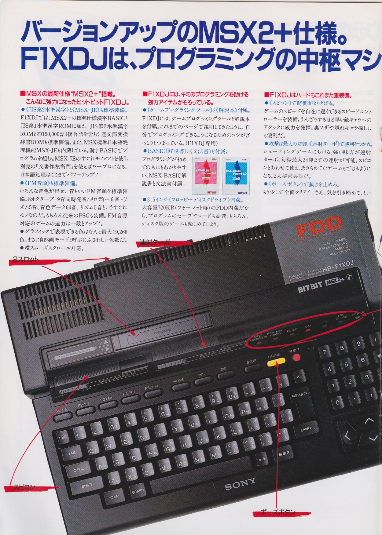 ヒットビット F1シリーズ 1988年10月 | ソニー坊やと呼ばれた男