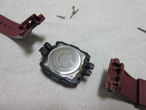 カシオ ジーショック （G-SHOCK） G-8100B 電池交換・種類 3078