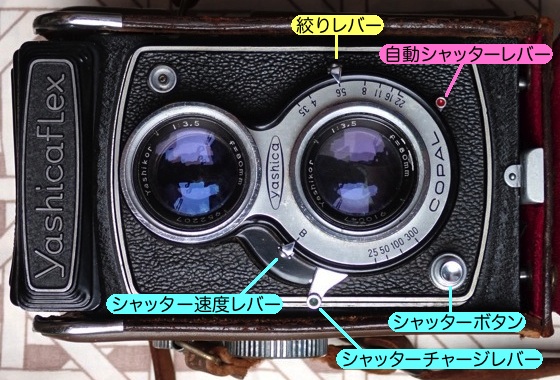二眼レフの《からくり》感:YashicaFlex | チャンネルF＋
