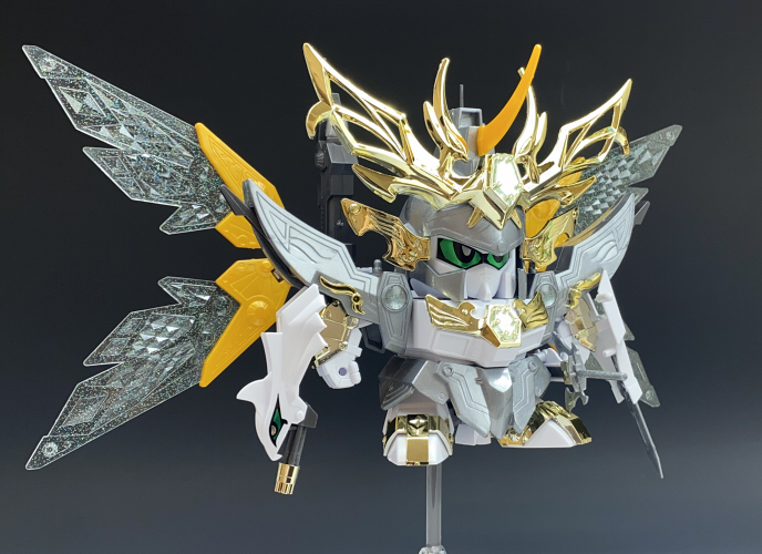 未組立 BB戦士 No.163 武威凰大将軍 武神輝羅鋼 BB戦士No.163 武威凰大