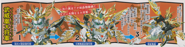 BB戦士No.163 武威凰大将軍～輝羅鋼極彩～ | B.B.備忘録