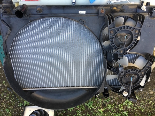 JZX100電動ファン化作業 その2 - それはいつもの事でした