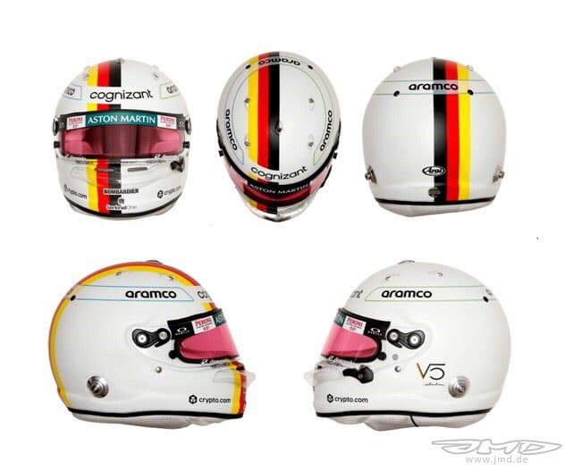 写真】セバスチャン・ベッテルの2022年ヘルメット その1 - ベッテル