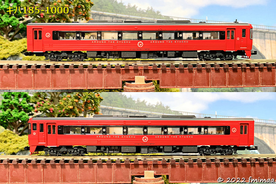 JR九州 キハ185系 アラウンド・ザ・九州色 入線 - ナマケモノ写真館