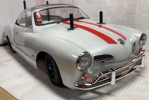 TAMIYA カルマンギアのボディ製作 | 良 感 探 訪！