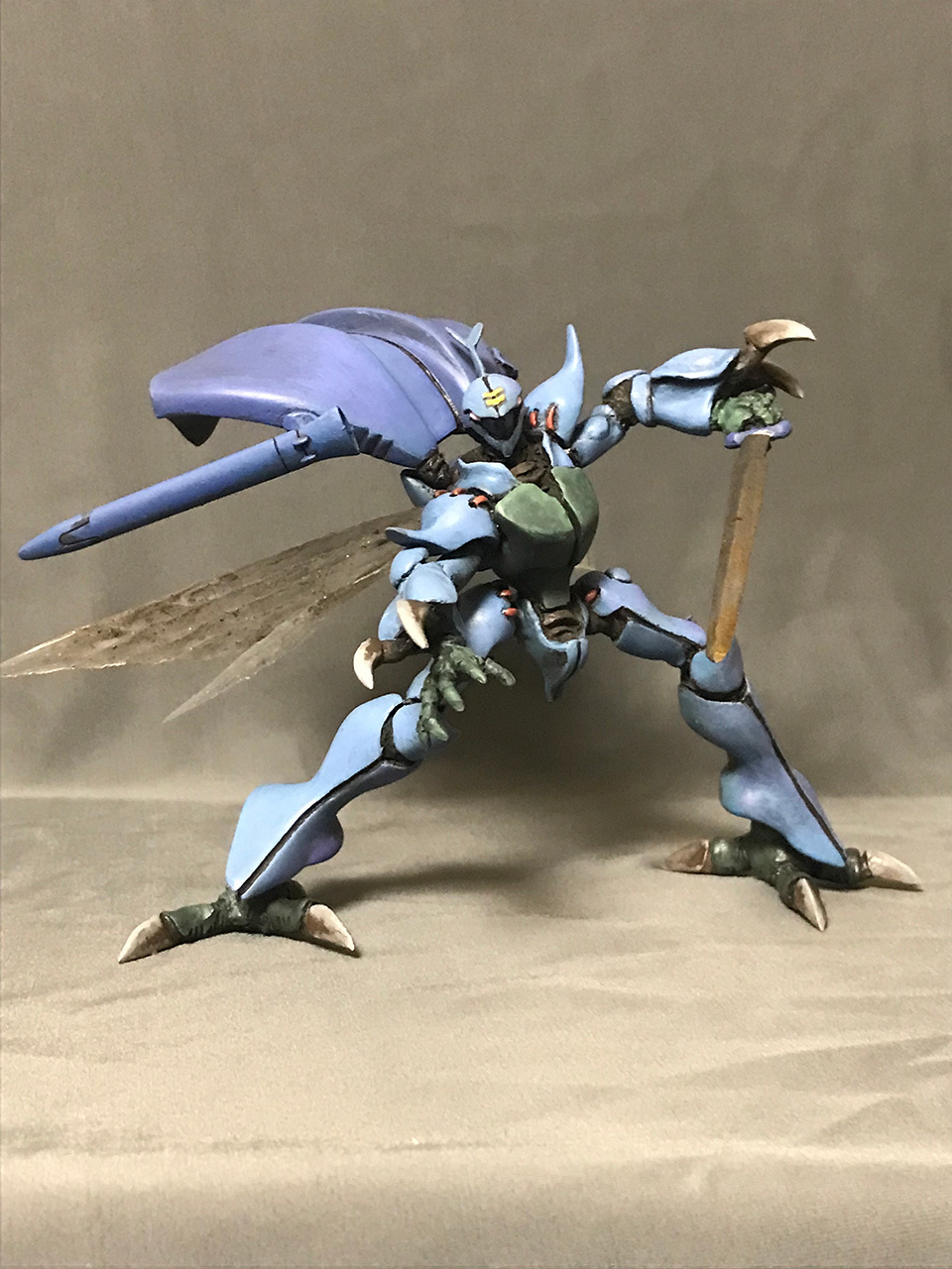 81）ふれでお＜海洋堂 1/72オーラバトラー ダンバイン（ガレージキット