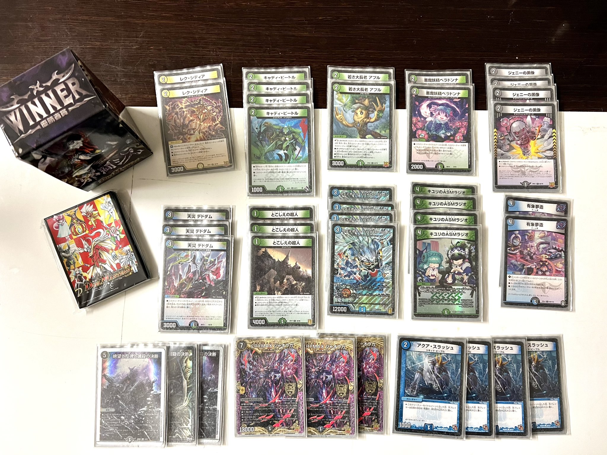 デュエルマスターズ アナカラーランデス デッキ アナカラーハンデス