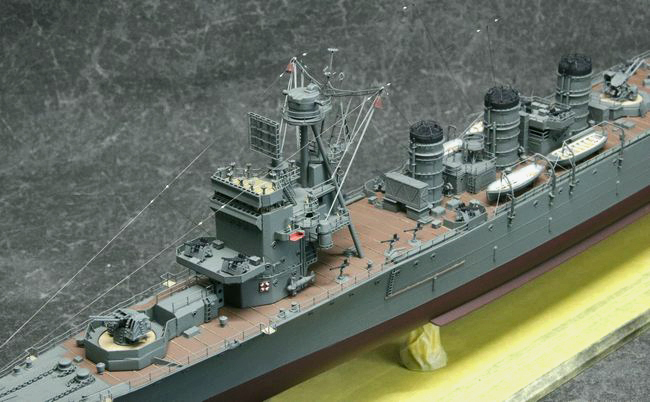 HIGH-GEARedの模型と趣味の日常 1/350防空巡洋艦「五十鈴」製作 その21