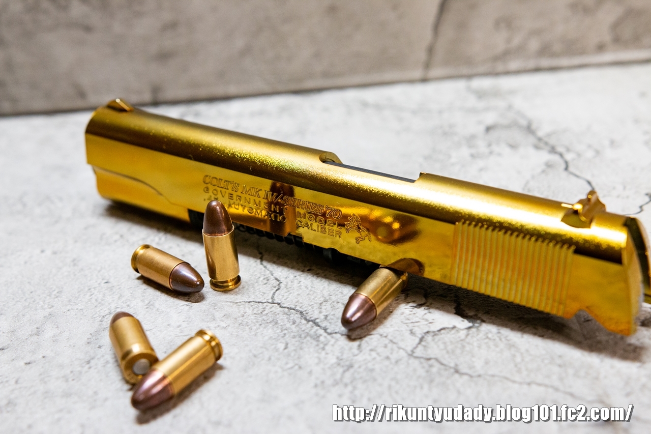 カスタム塗装】東京マルイ コルト ガバメント シリーズ'70 ニッケル