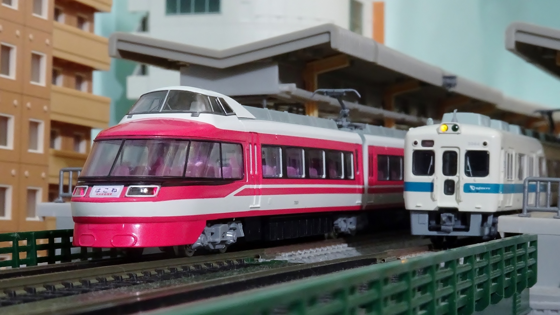 148F】小田急ロマンスカー7000形 LSE新塗装 - ビスタ模型鉄道