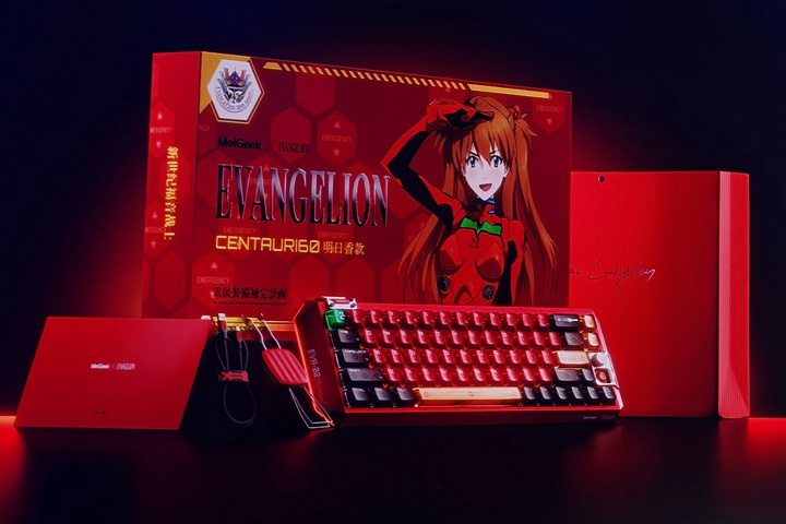 MelGeek、レイ＆アスカで出すエヴァンゲリオン・コラボモデルの