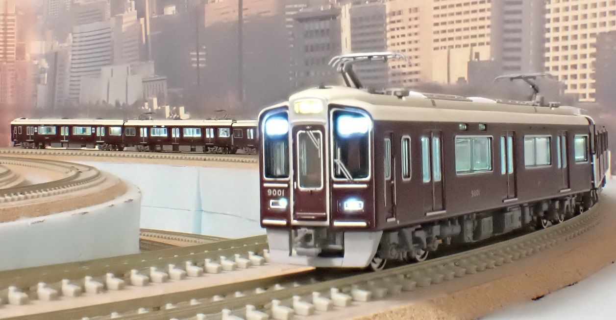 MicroAce 阪急9000系宝塚線 入線 | 川崎駅 レイアウト製作日誌