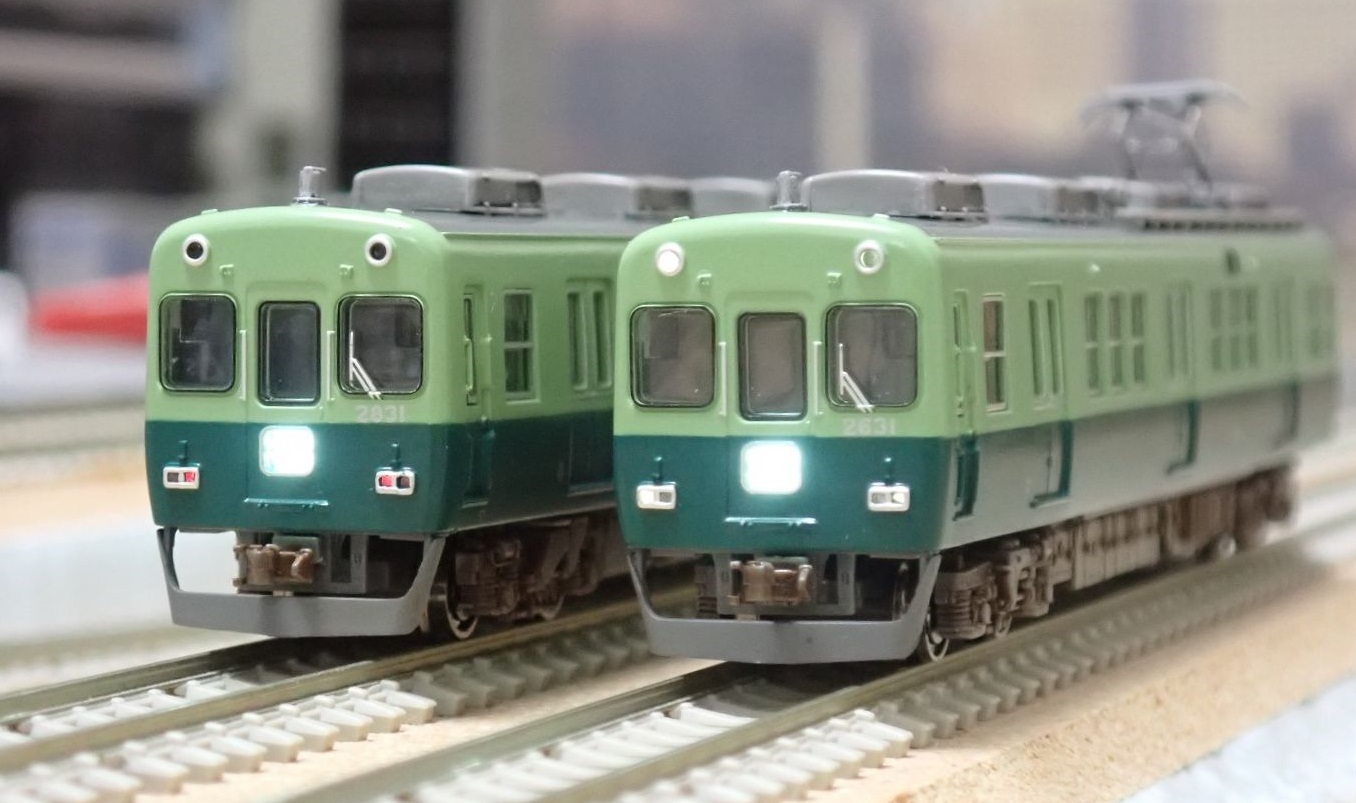 MicroAce 京阪2600系 新造車 旧塗装 入線 | 川崎駅 レイアウト製作日誌