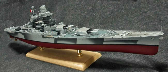 HIGH-GEARedの模型と趣味の日常 1/350戦艦『リシュリュー』完成