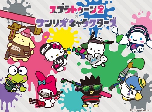 スプラトゥーン2×サンリオキャラクターズコラボグッズ - ＊めろめろ