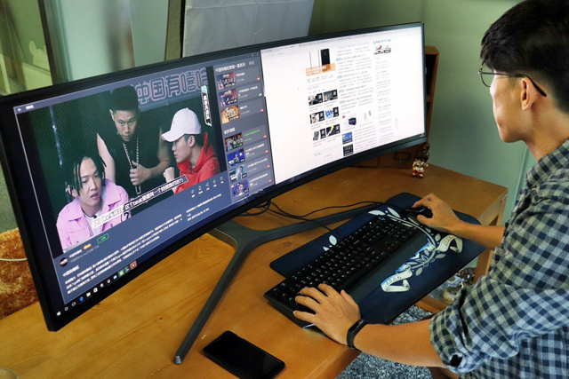 モニター】サムスン 『C49HG90 (CHG90)』 画像など | ヲチモノ