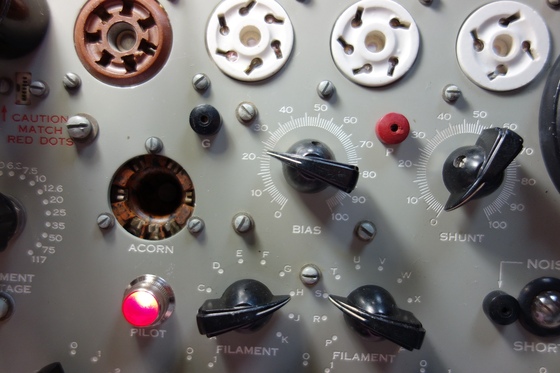 真空管試験器TV-7D/U その4 | 60歳から自作真空管アンプ