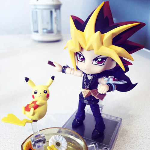 Figma 闇遊戯 キューポッシュ 闇遊戯 ヴァルカン-ログ 武藤遊戯 キュー