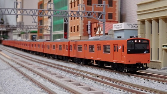 鉄道模型】やっぱりオレンジ！大阪環状線 - ビスタ模型鉄道