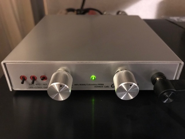 フォノイコライザー 合研LAB GK06SPU - オーディオ