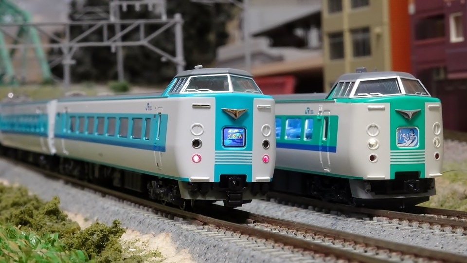 KATO 381系スーパーくろしお 9両 軽加工品 KATO 381系くろしお 9両 軽