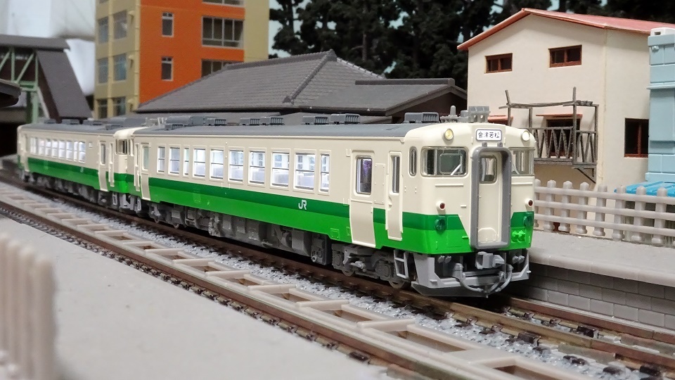 キハ40系 東北地域本社色 - ビスタ模型鉄道（エヌゲージ日記）