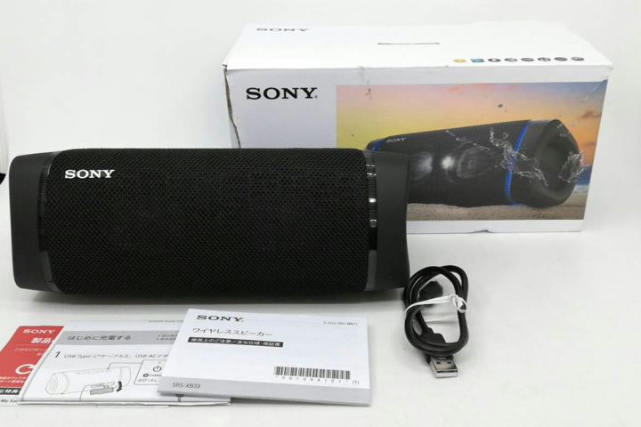 ソニー 『SRS-XB33』 レビューチェック ～下位モデルでも大迫力を謳う