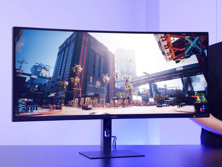 xiomi 曲面ゲーミングモニター G34WQR UWQHD xiomi 曲面ゲーミング