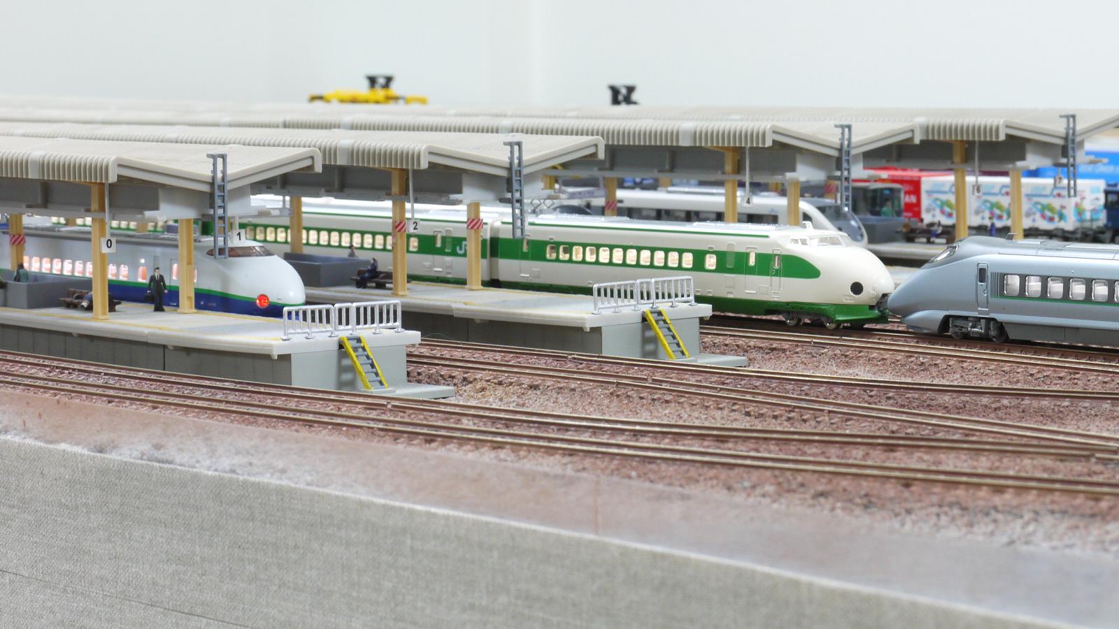 KATO 200系 東北・上越新幹線入線 | 川崎駅 レイアウト製作日誌