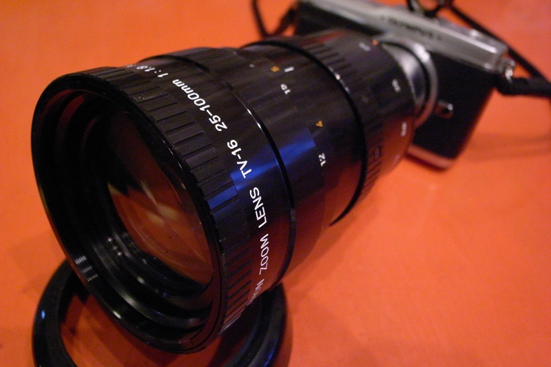CANON ZOOM LENS TV-16 25-100mm 1:1.8 | F1.1