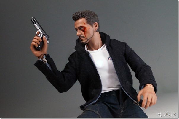 ホットトイズ アイアンマン3 トニー・スターク（マンダリン邸襲撃版