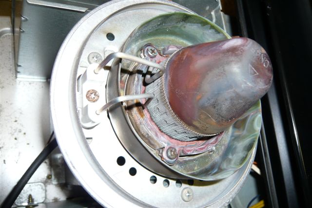 ナショナル ファンヒーター OH-TV45XD 修理 - 店長の日記2