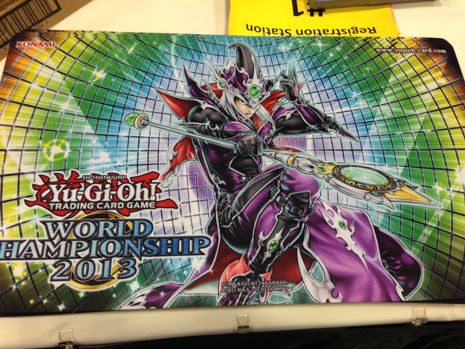 遊戯王ゼアル 2013年ワールドチャンピオンシップ予選プレイマット wcq