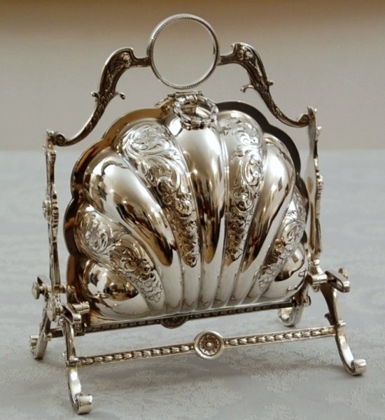 アンティーク◾️シルバープレート製 ◾️シェル型 ◾️ビスケット