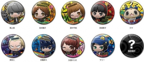 P3＆P4G でふぉめmini トレーディング缶バッジ 予約受付中