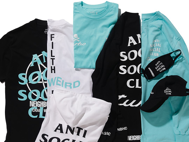 3時間限定販売 NEIGHBORHOOD x ASSC (ANTI SOCIAL SOCIAL CLUB) コラボ